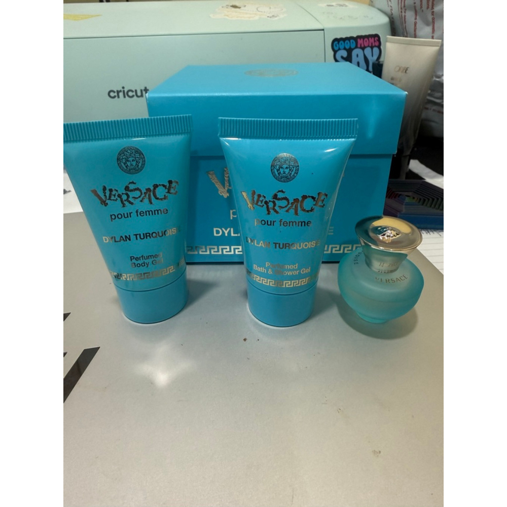 Women's Versace Dylan Turquoise Set